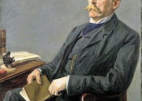 صورة شخصية بورتريه لفيلهلم فون بود صورة شخصية بورتريه لفيلهلم فون بود