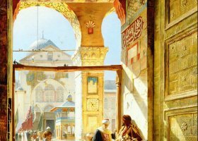 باب الجامع الأموي الكبير في دمشق باب الجامع الأموي الكبير في دمشق