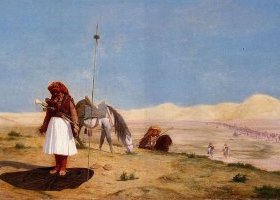 الصلاة في الصحراء